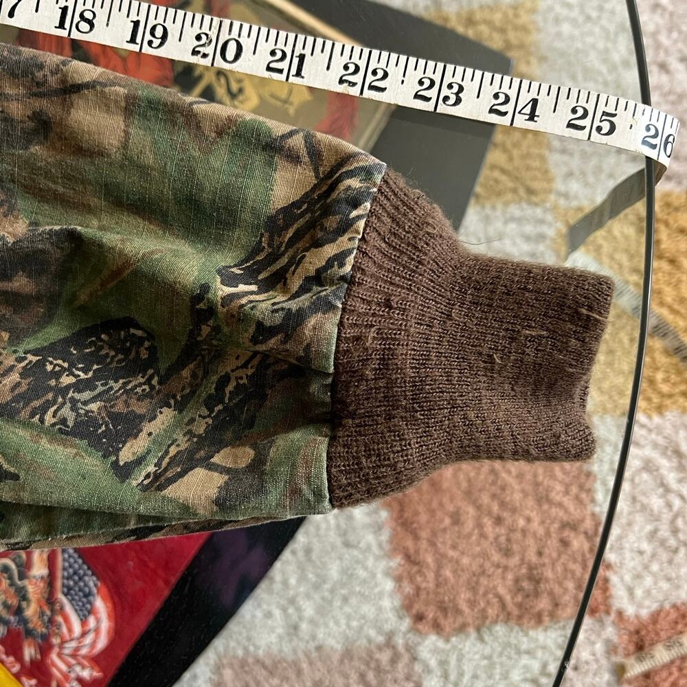 1990s Liberty Realtree Camo Bomber Jacket | Made in USA | Size XL - Picture 11 of 11